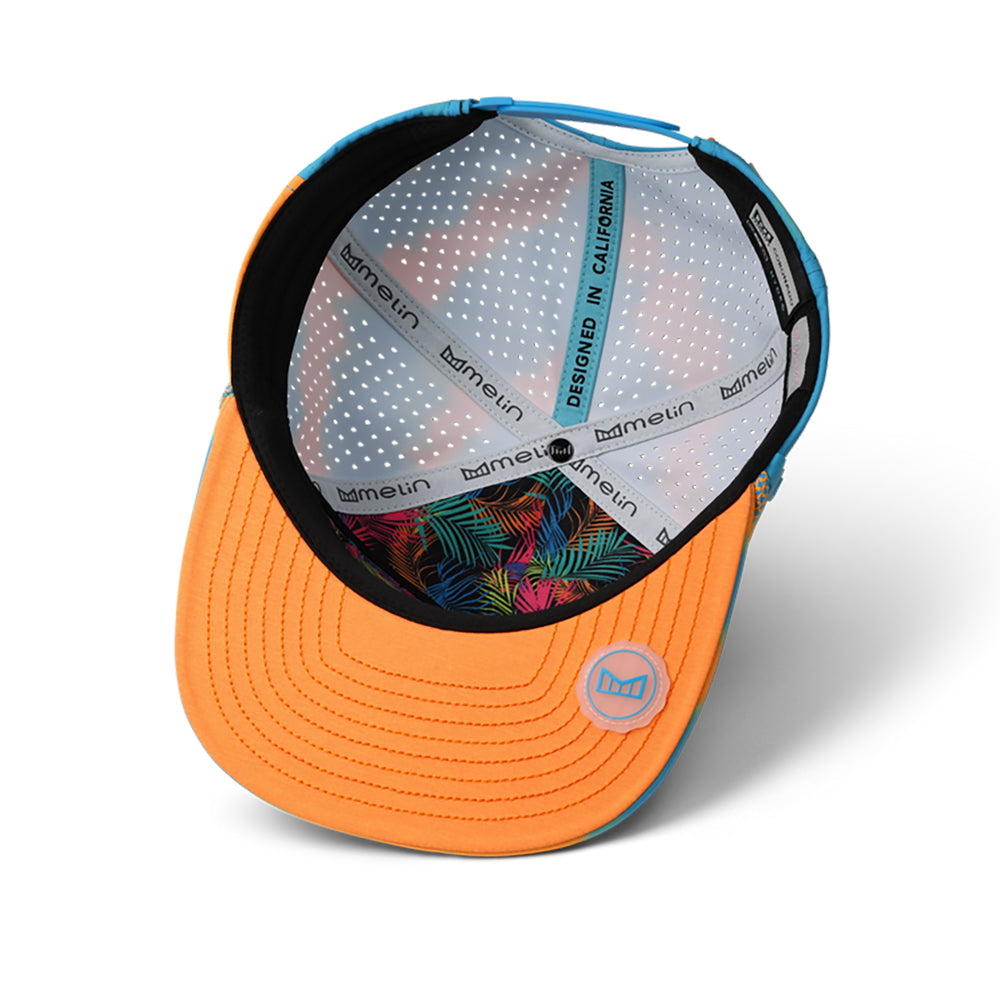 Melin Hydro Coronado Neon Tie Dye Hat Turqouise C