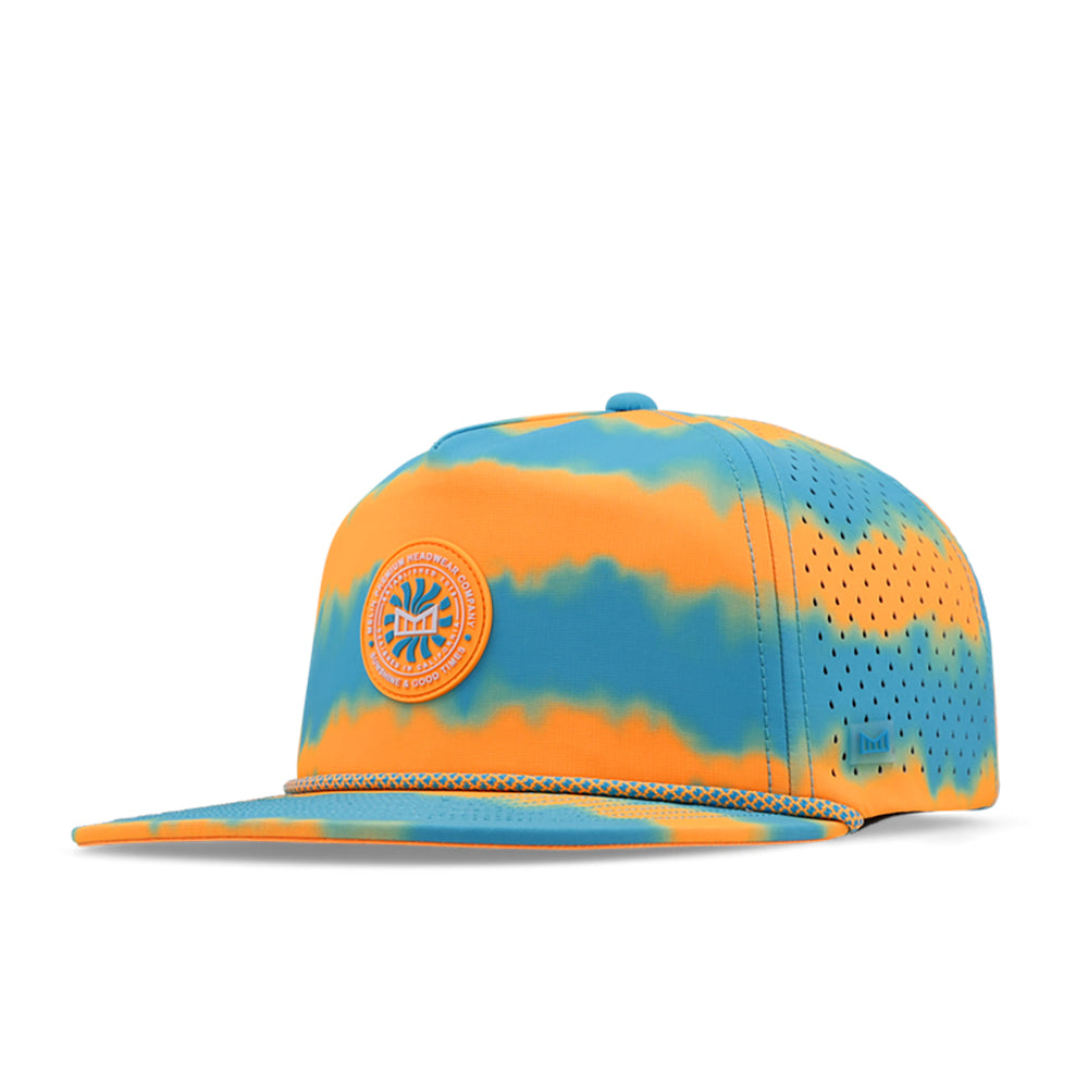 Melin Hydro Coronado Neon Tie Dye Hat Turqouise C