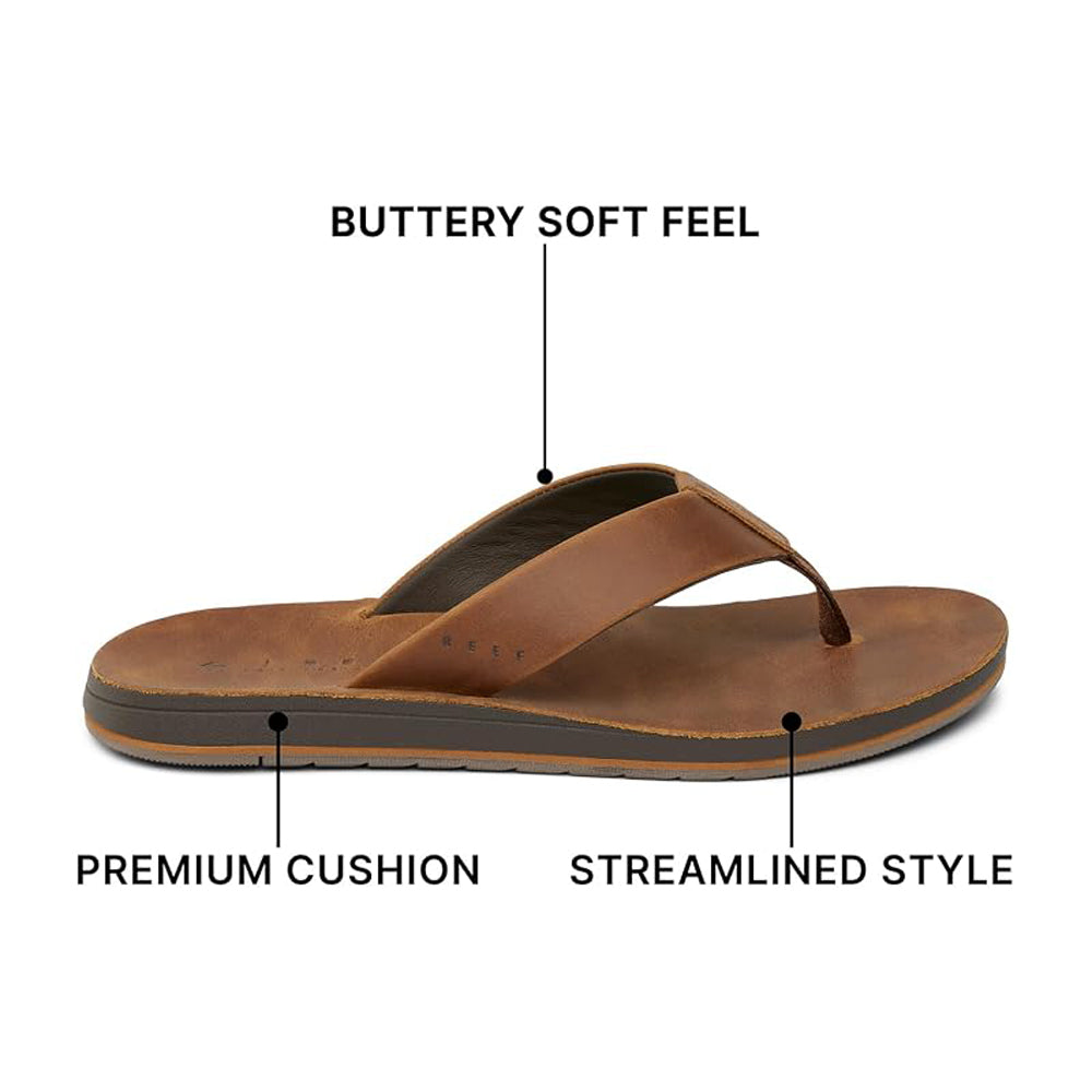 Reef Ojai Classic Mens Sandal Dark Brown 7