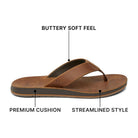 Reef Ojai Classic Mens Sandal Dark Brown 7