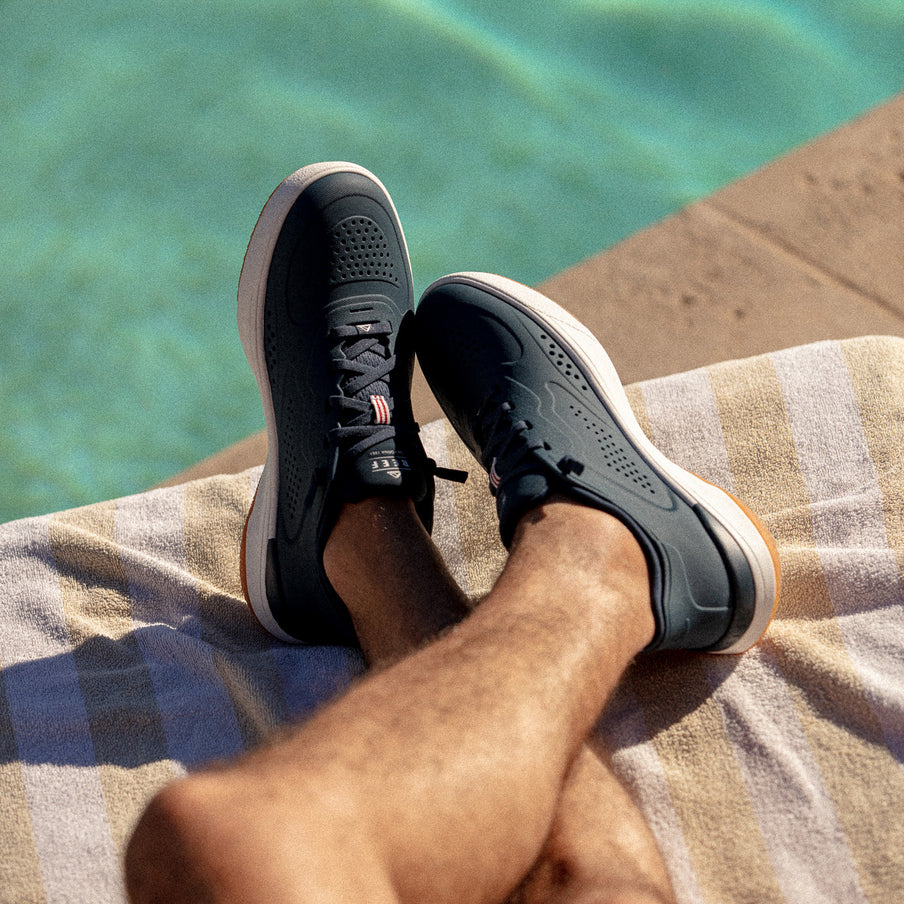 Reef Del Mar H2O Mens Shoe Navy-Gum 11