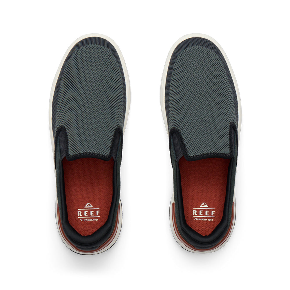 Reef Del Mar Slip On Mens Shoe Charcoal 12