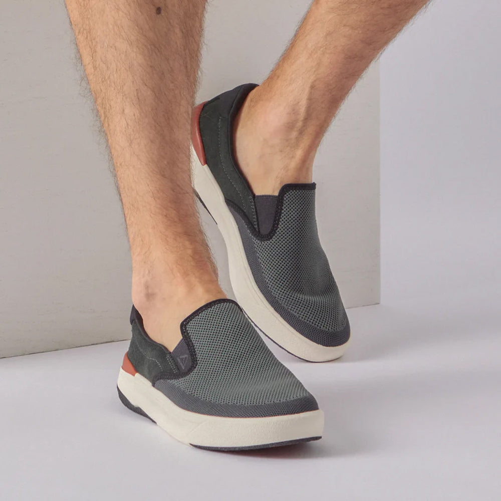 Reef Del Mar Slip On Mens Shoe Charcoal 10