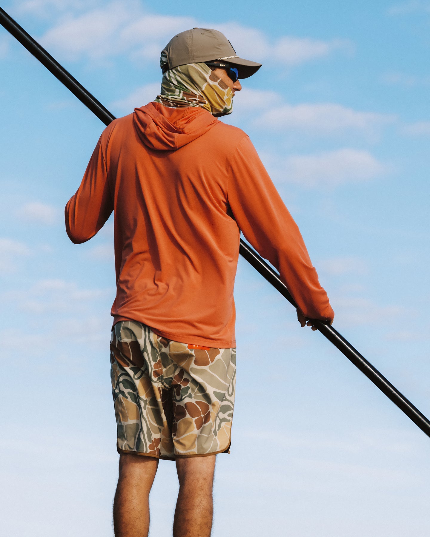 Free Fly Apparel Men's Palmera Boardshort - x REEF - Floral Camo 36