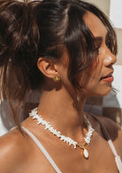 Salty Cali Waimea Necklace  White OS