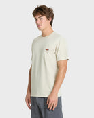QUIKSILVER SALTWATER PKT TEE SWP MOONSTRUCK L
