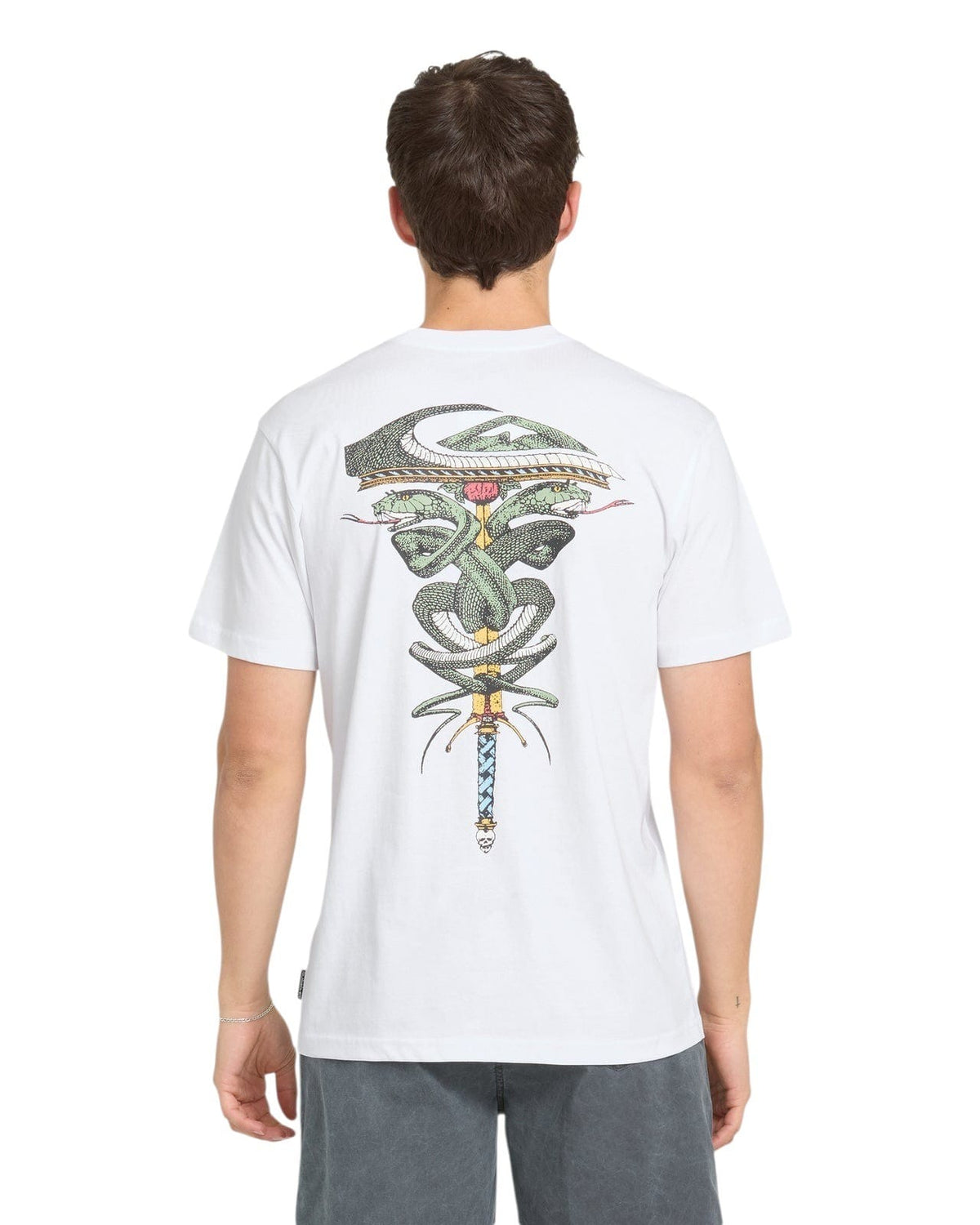 Quiksilver SERPENTS MEN'S Shirt White XL