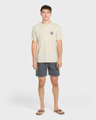 Quiksilver SUNNY DAY MEN'S Shirt Silver Birch XL