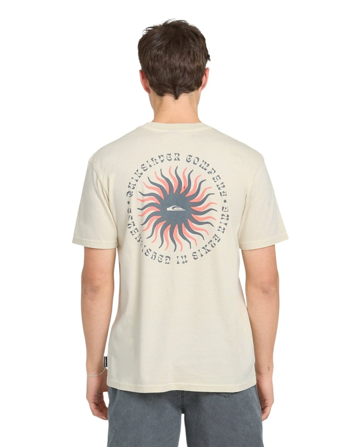 Quiksilver SUNNY DAY MEN'S Shirt Silver Birch XL