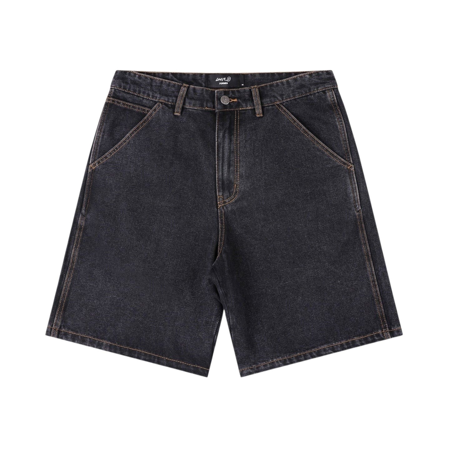Former Merchandise Reynolds 21" Denim Walkshort Washed Black 34