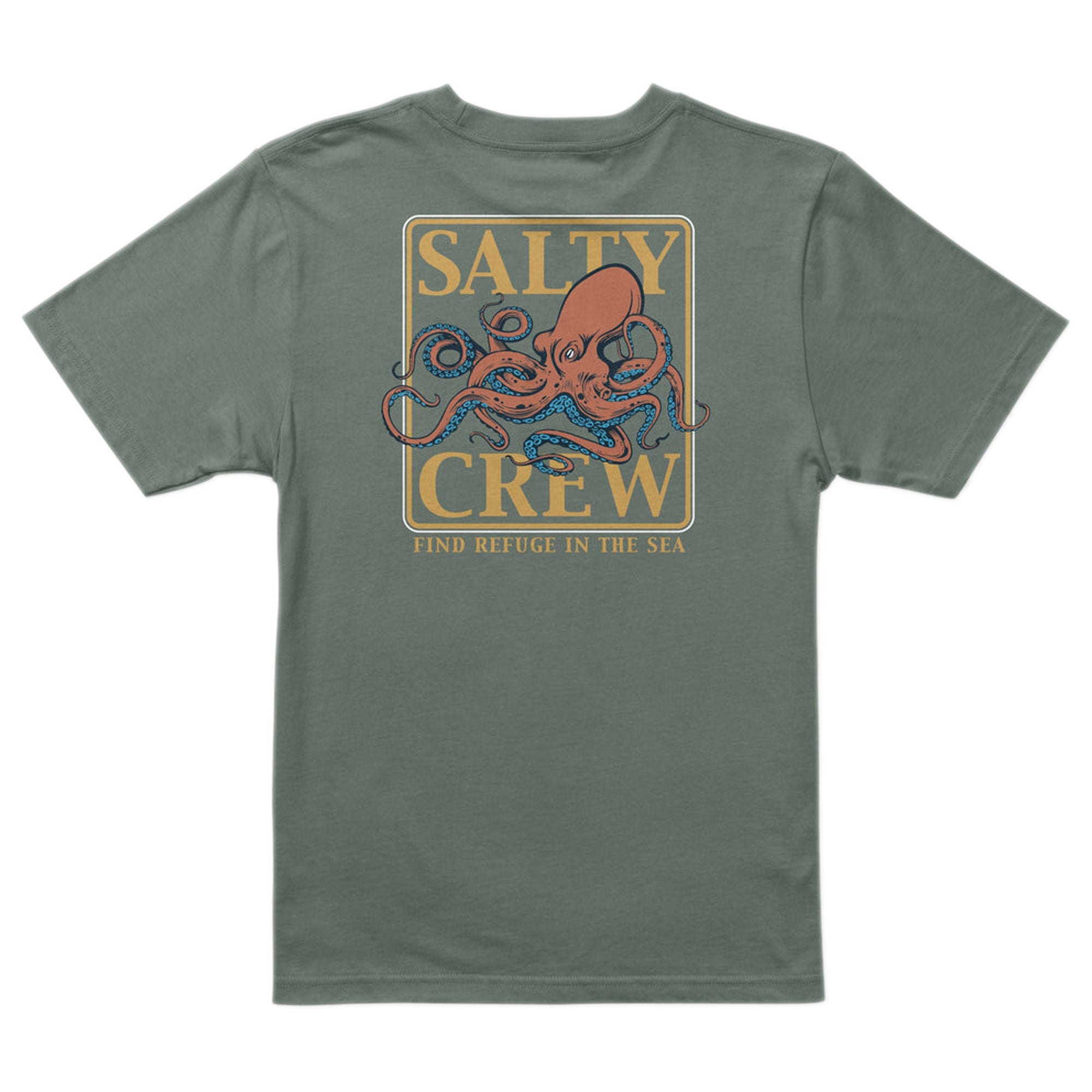 Salty Crew Ink Slinger Boys SS Tee Laurel Wreath S