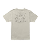 Salty Crew Great White Boys SS Tee Bone M