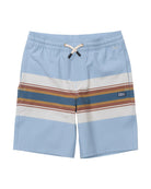 SALTY CREW CREW BOYS STRIPE VOLLEY Coast Blue M