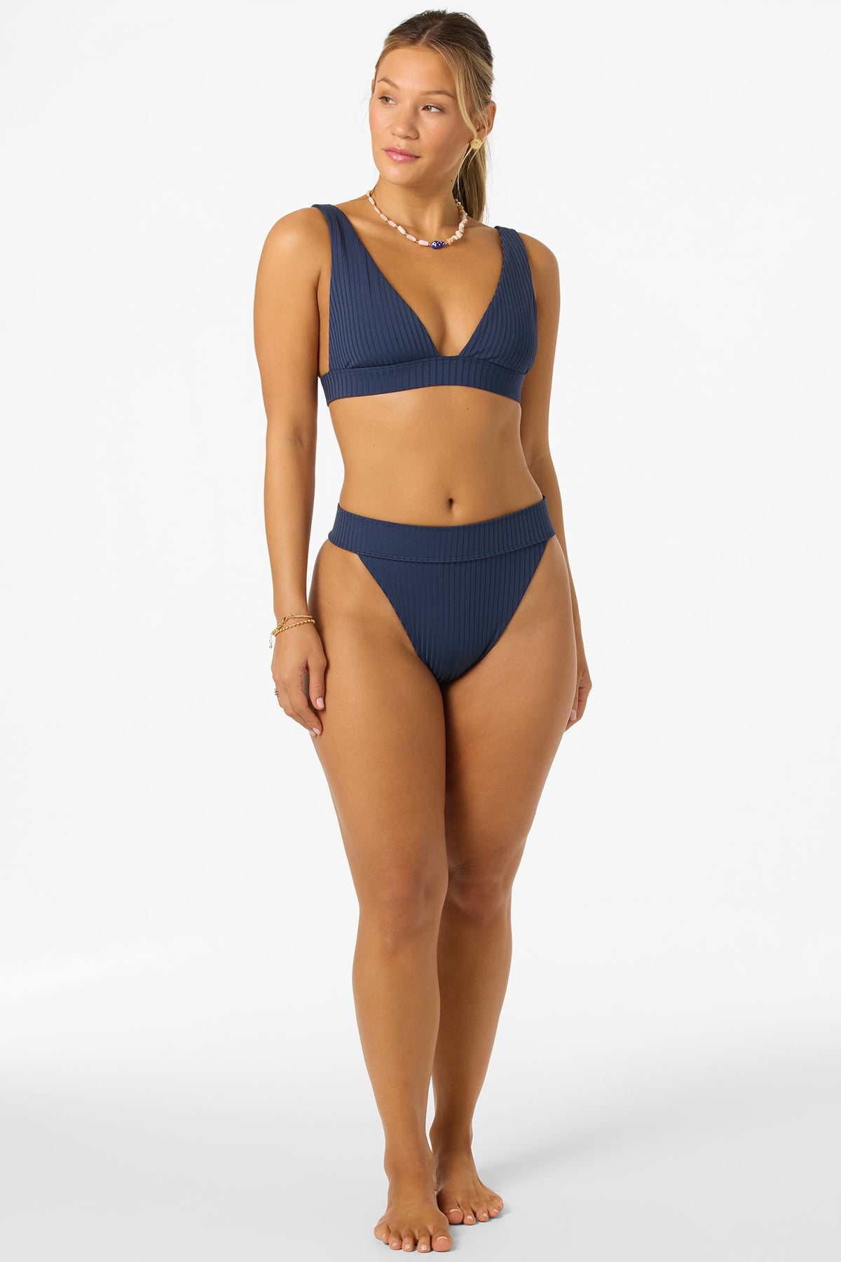 O'NEILL SHOREBREAK RIB CANCUN TOP Navy S