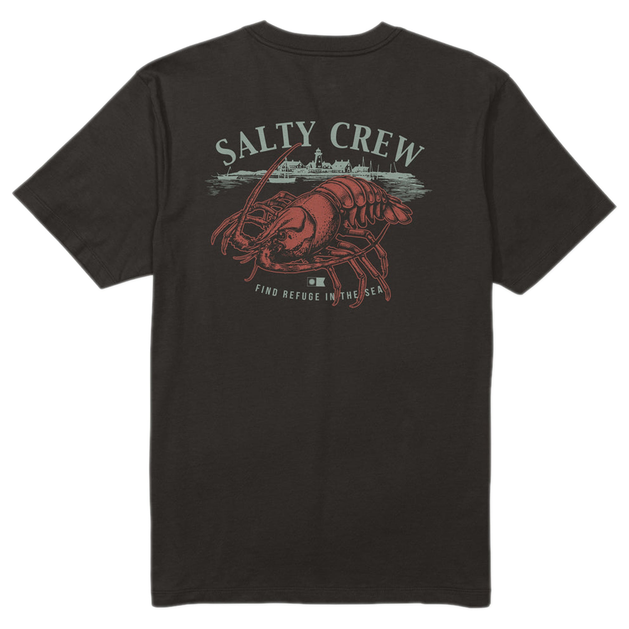 Salty Crew SHELLED SS TEE - Shirt Black XL