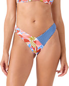Roxy Ripple Effect V Front BLUE MULTI S