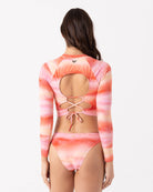 Roxy Palm Before The Storm Lycra  BLKCORAL L