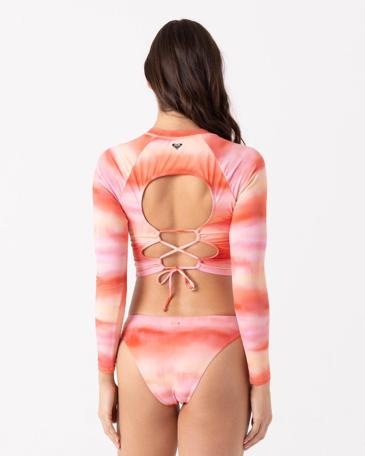 Roxy Palm Before The Storm Lycra  BLKCORAL L