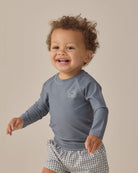 Rylee+Cru Boys Rashguard  Ocean 6-12m