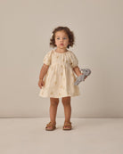 Rylee+Cru Bella Dress Sunburst  Natural 12-18m
