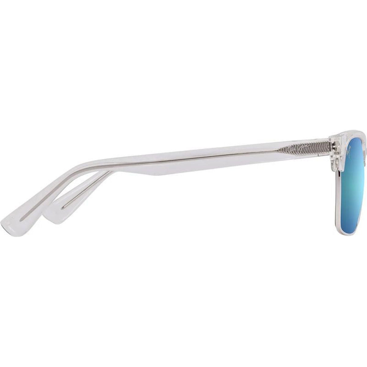 Maui Jim Kawika XL Polarized Sunglasses ShinyCrystal BlueHawaii