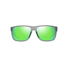 Maui Jim Lehopulu Polaized Sunglasses MatteTransGrey GreenMirror