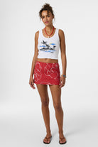 O'Neill Motu Scoop Neck Tank WHT S