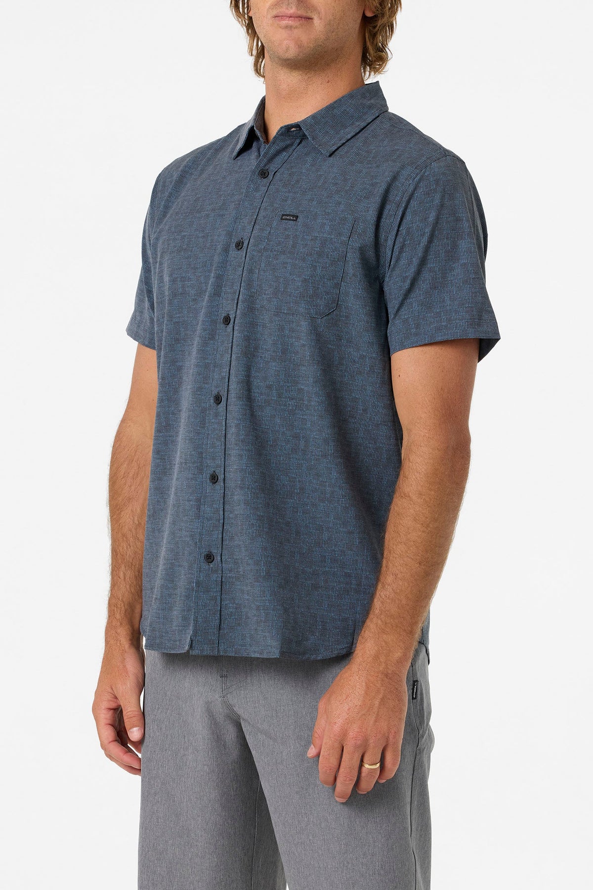 O'NEILL TRVLR STANDARD SS WOVEN  BLK M