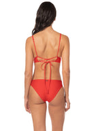 Maaji Sublimity Bikini Bottom RedCamelia M