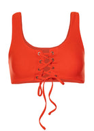 Maaji Dazzle Bikini Top Red L