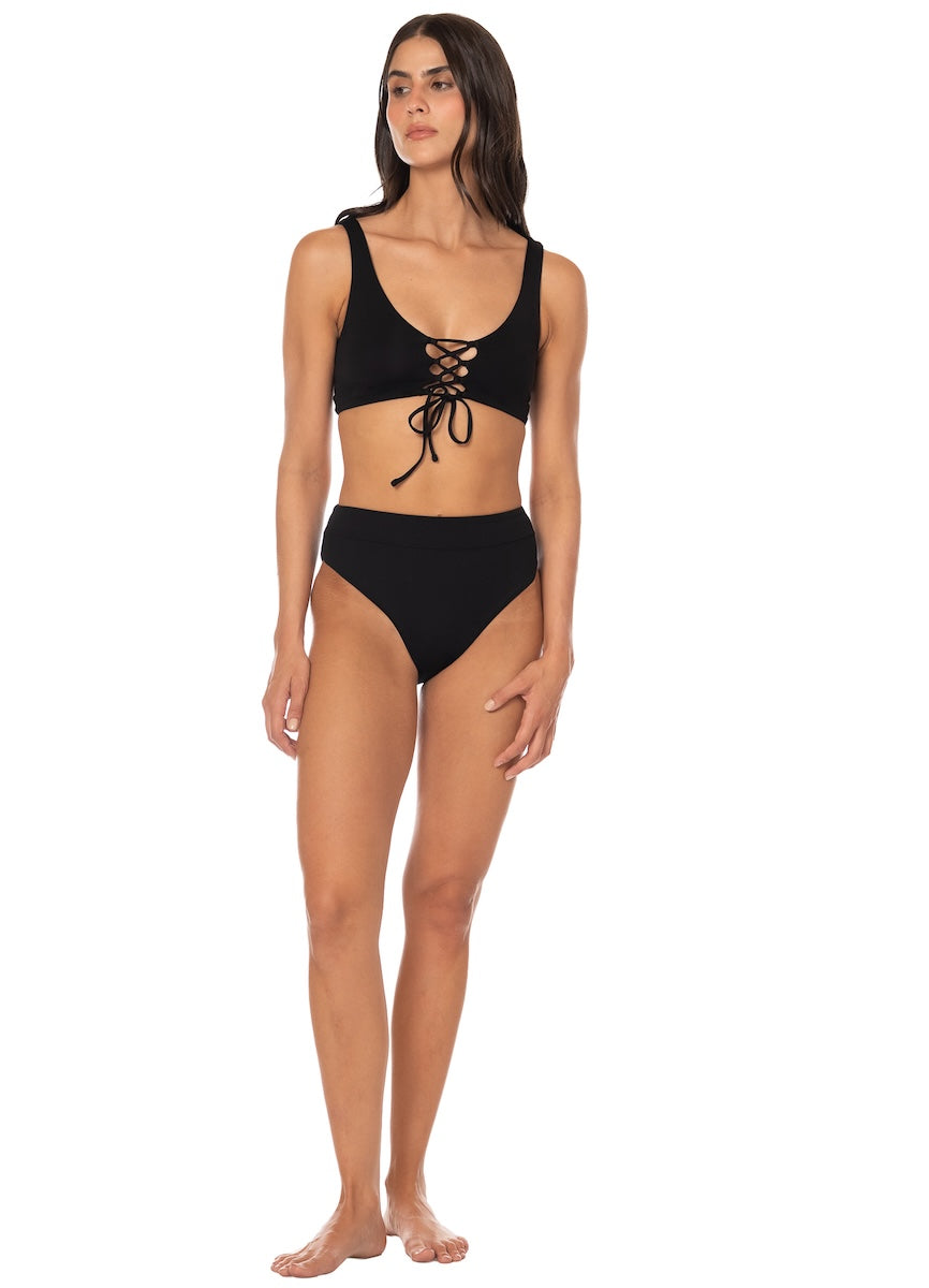 Maaji Allure Bikini Top Black XL