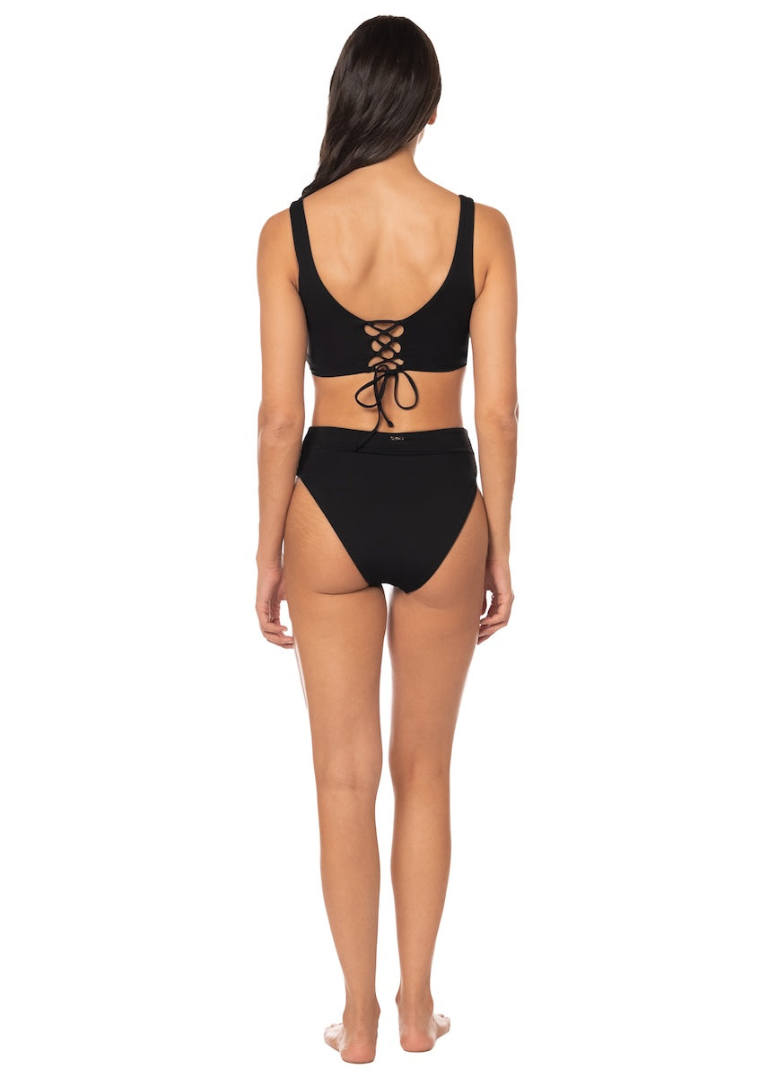 Maaji Allure Bikini Top Black L