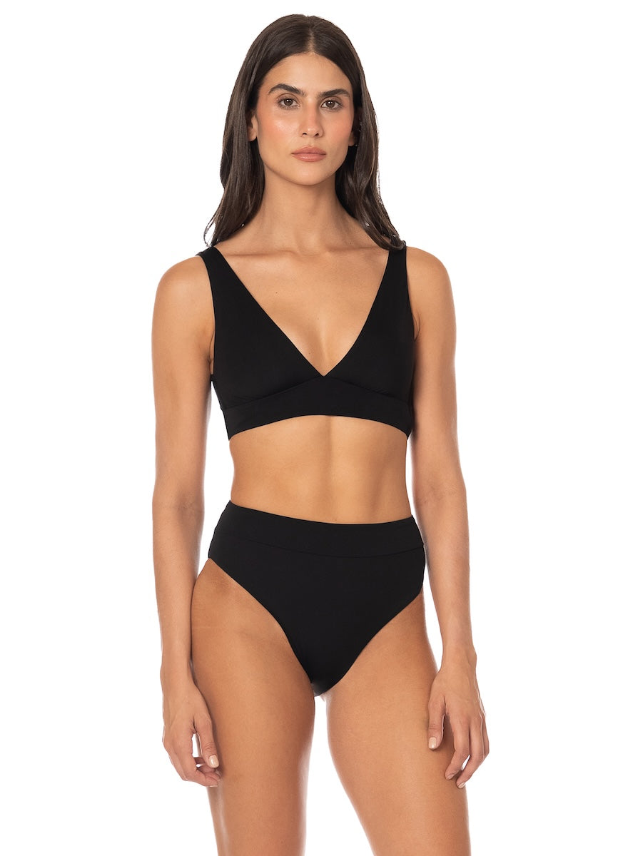 Maaji Allure Bikini Top Black M