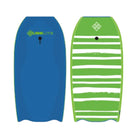 Hubboards Hubblite Bodyboard Blue-Lime Green-Lime Green 41in