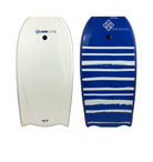 Hubboards Hubblite Bodyboard White-Blue-Blue 41in