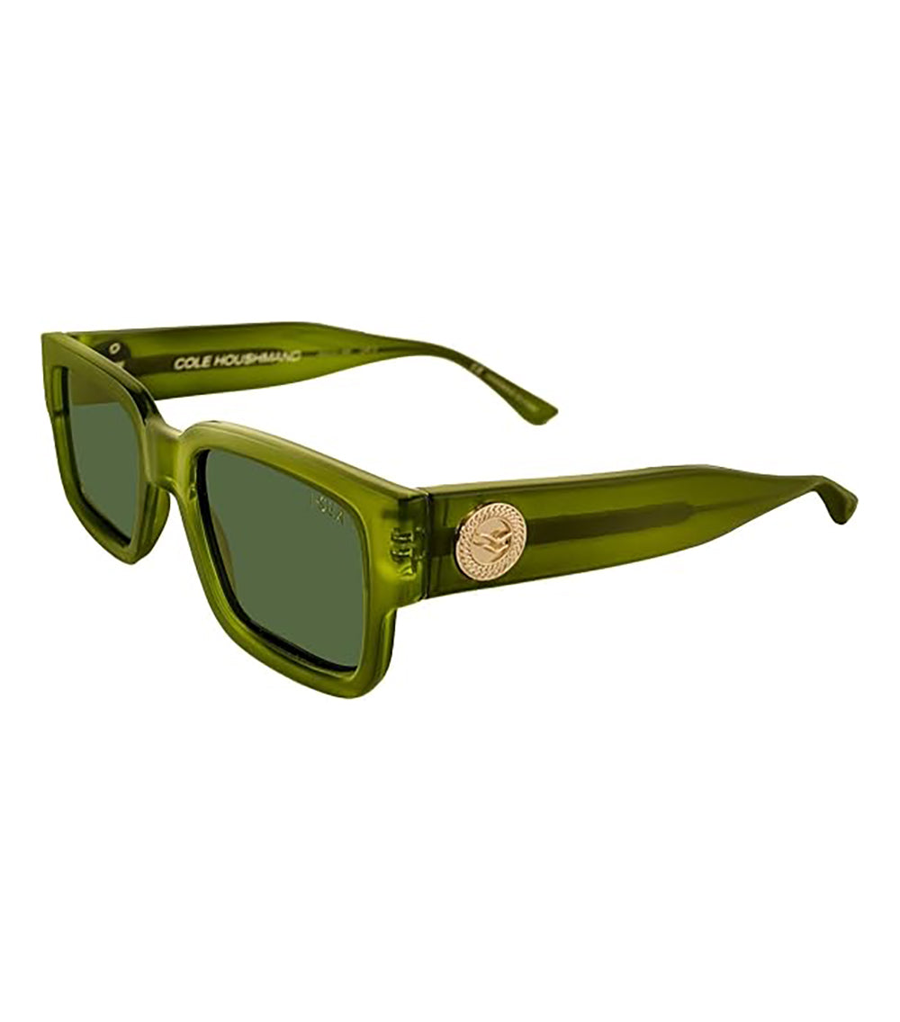 I-SEA COLE HOUSHMAND MEN'S POLARIZED SUNGLASSES Olive / Green Polarized Lens