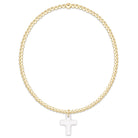 Enewton  Classic Gold Bracelet  Blessed Crystal Charm 2mm