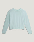 Free Fly Women's Bamboo Shade Crossover Long Sleeve - Tropic Sea XS