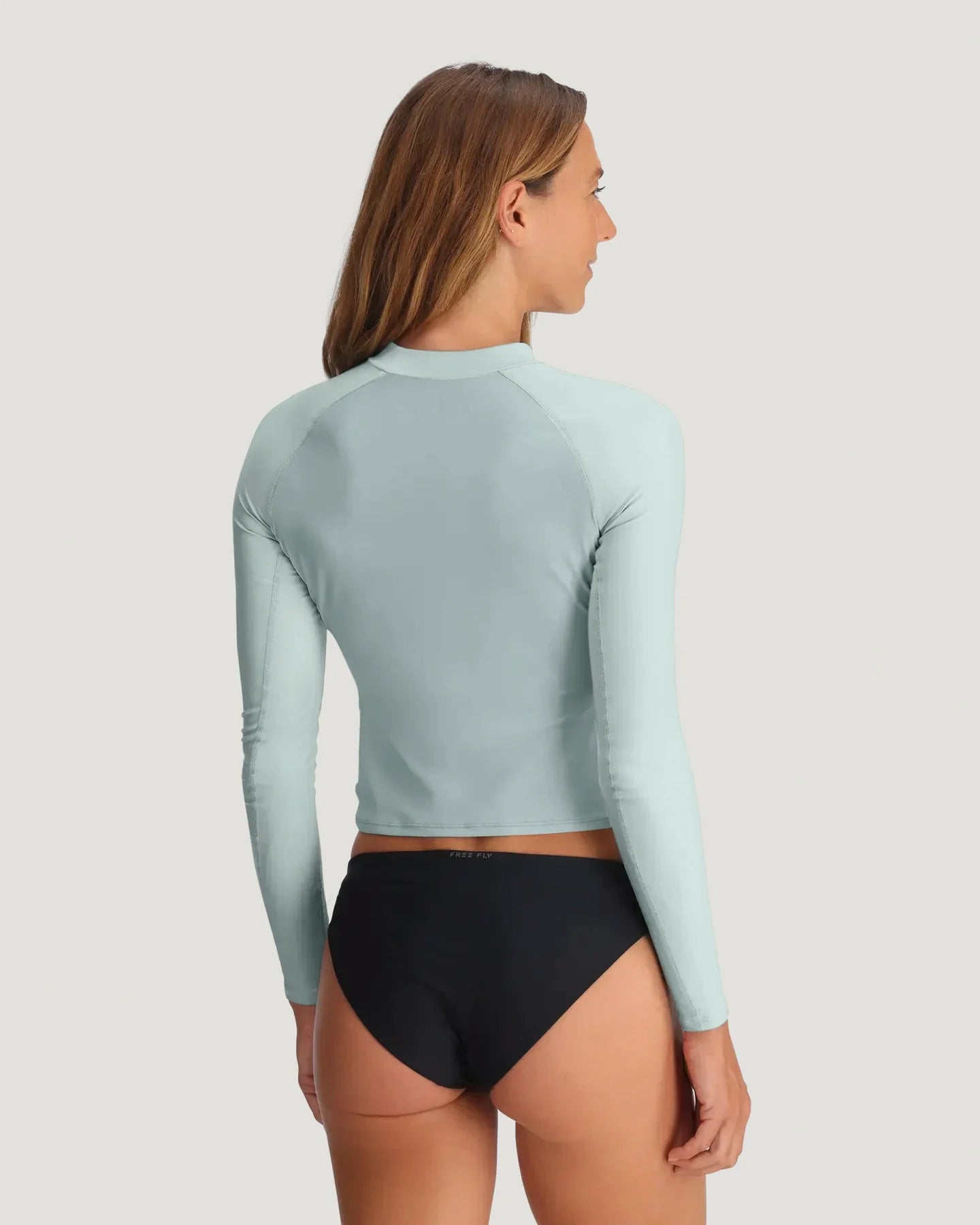 Free Fly Women's Offshore Rash Guard - Ocean Mist / Tropic Sea XS