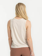 Free Fly Women's Elevate Lightweight Tank Fleece Heather Birch M