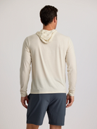 Free Fly Men's Elevate Lightweight Hoodie Shirt Heather Birch M