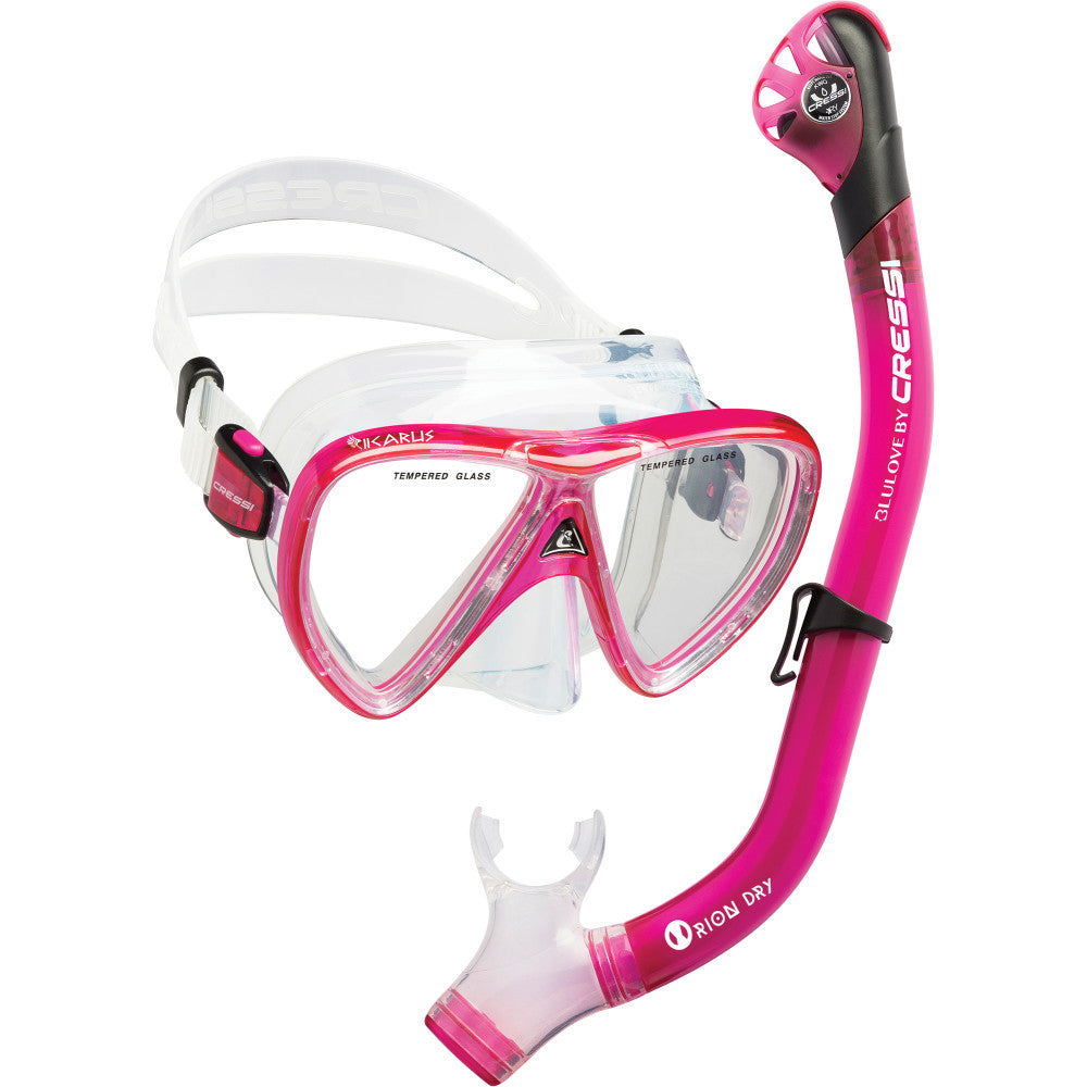 Cressi Ocean Combo Trans/Pink