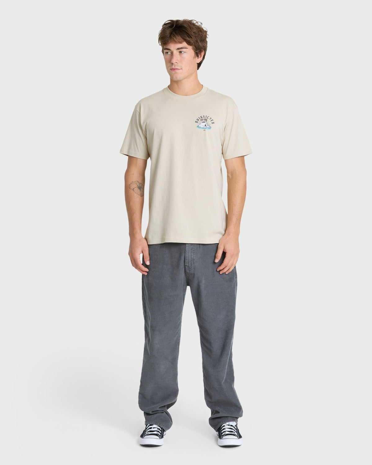 Quiksilver Skull Rock SS Tee PEY M