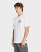 Quiksilver Bird Brain SS Tee WHT XL