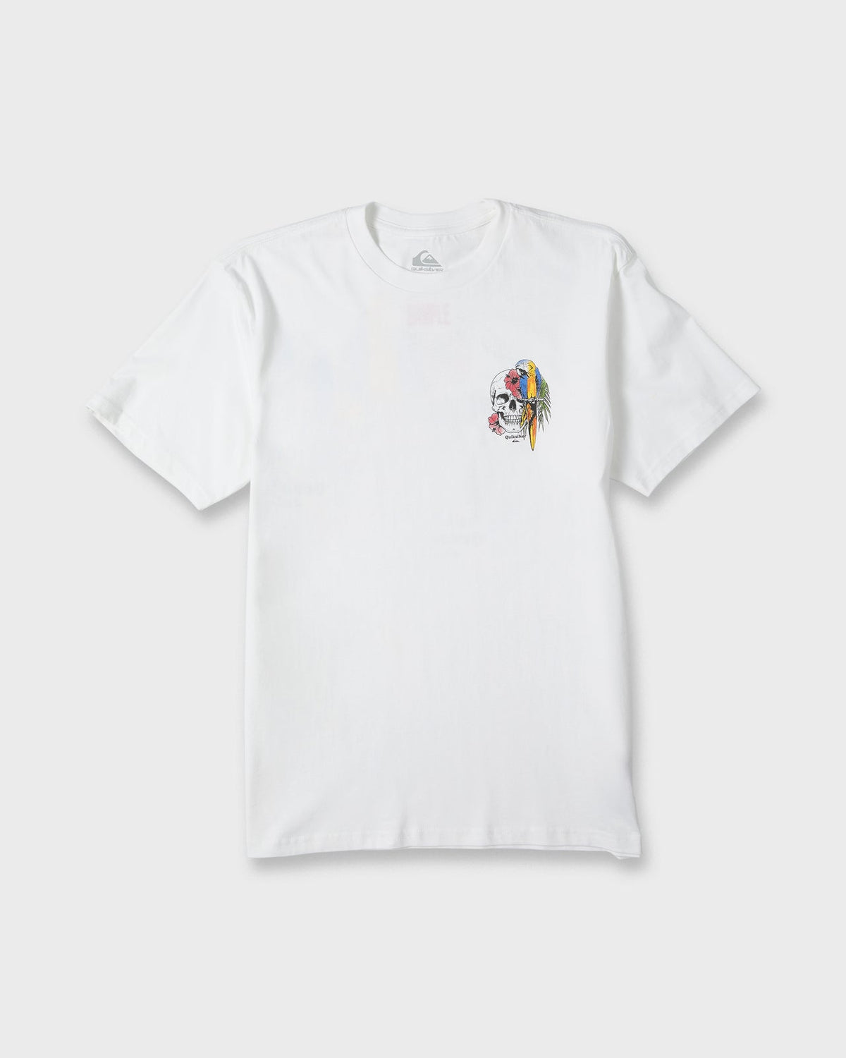 Quiksilver Bird Brain SS Tee WHT L