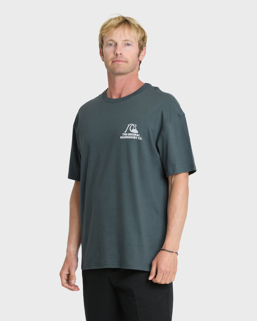 Quiksilver OG Surf Company SS Tee DarkSlate XL
