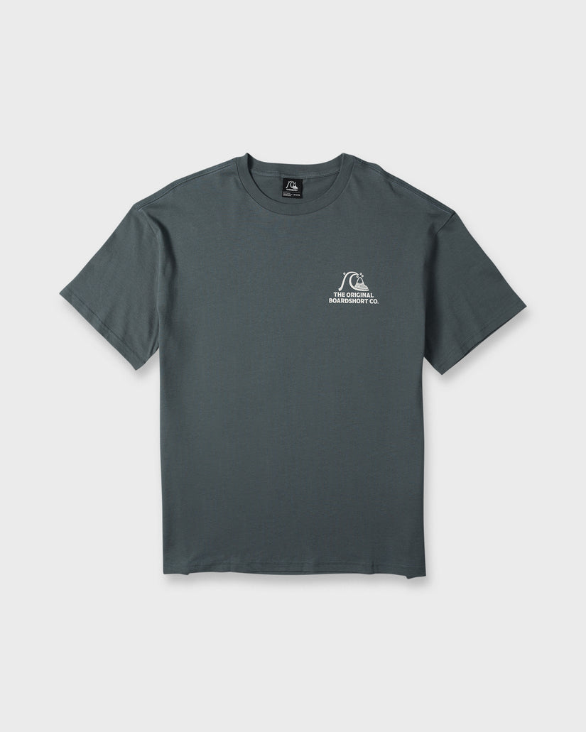 Quiksilver OG Surf Company SS Tee DarkSlate XL