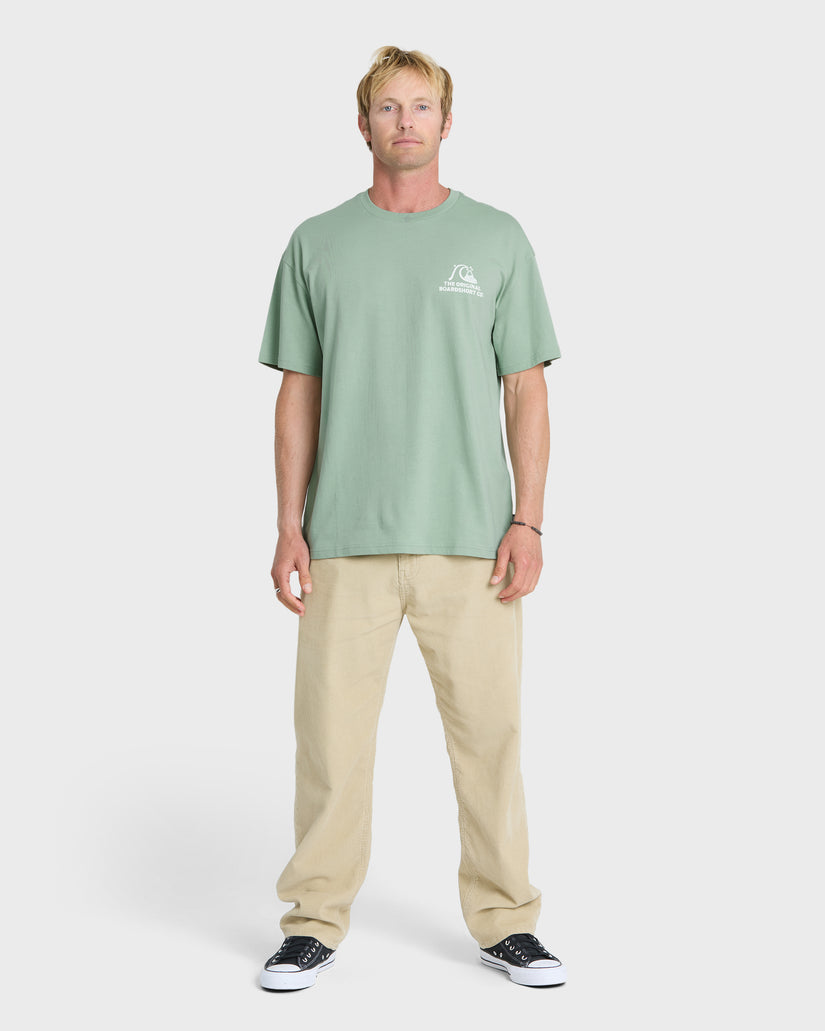 Quiksilver OG Surf Company SS Tee IcebergGreen M