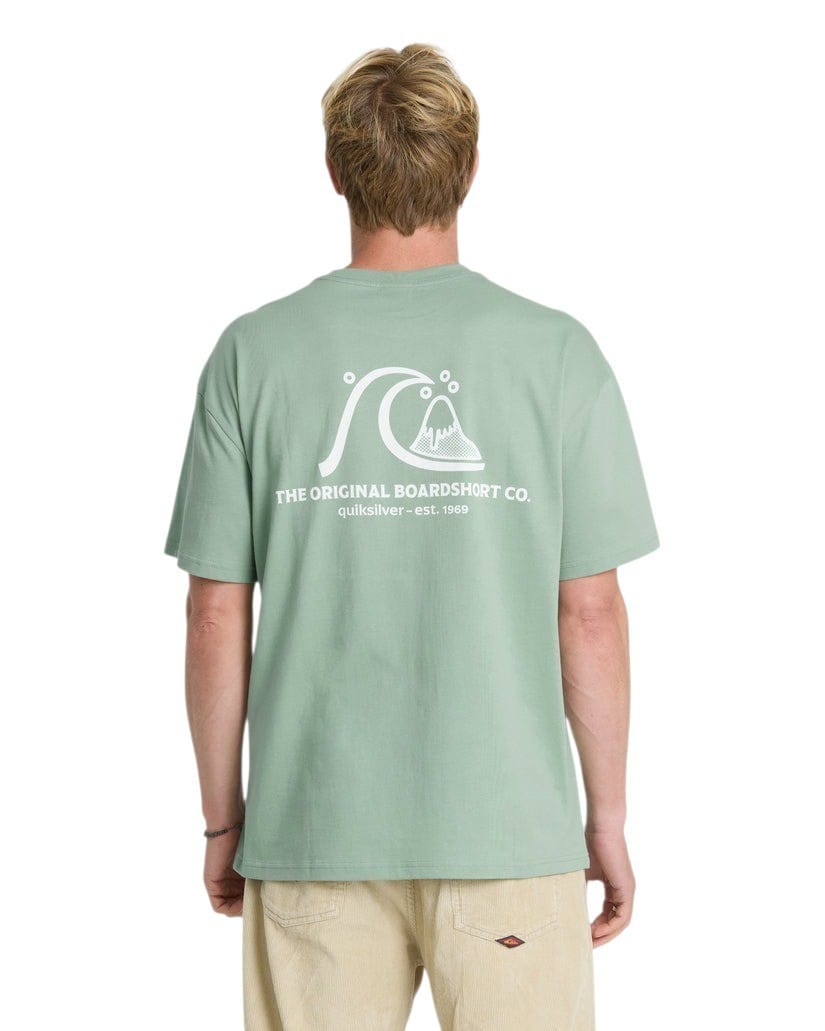 Quiksilver OG Surf Company SS Tee IcebergGreen M