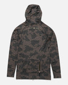 Salty Crew Apex Hood Surf Rashguard - Recon Camo L